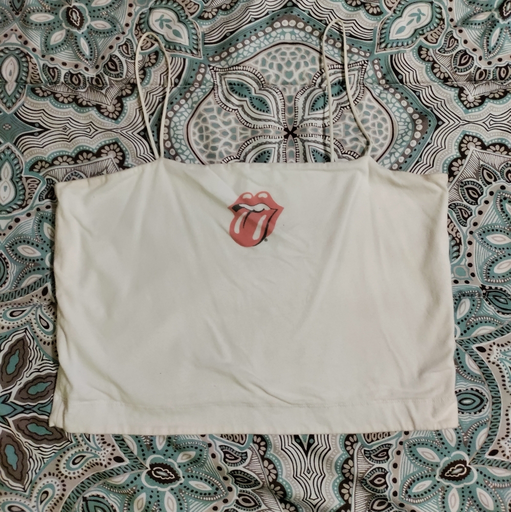 Tailgate Rolling Stones Tube Top Tank Top